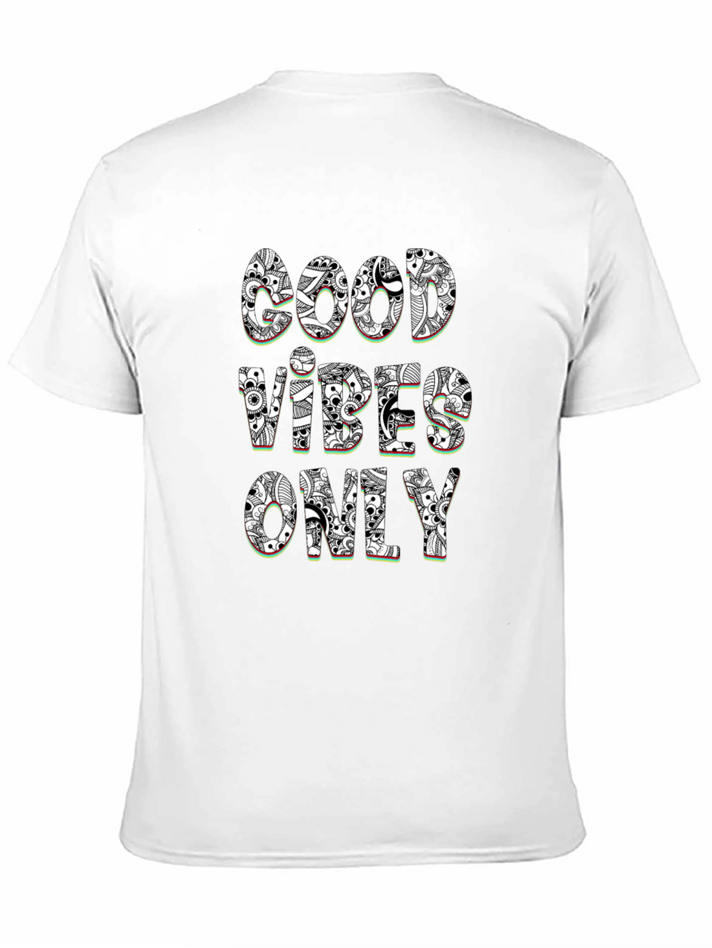 Good Vibes Only Graphic Tee - Stylish Black T-Shirt