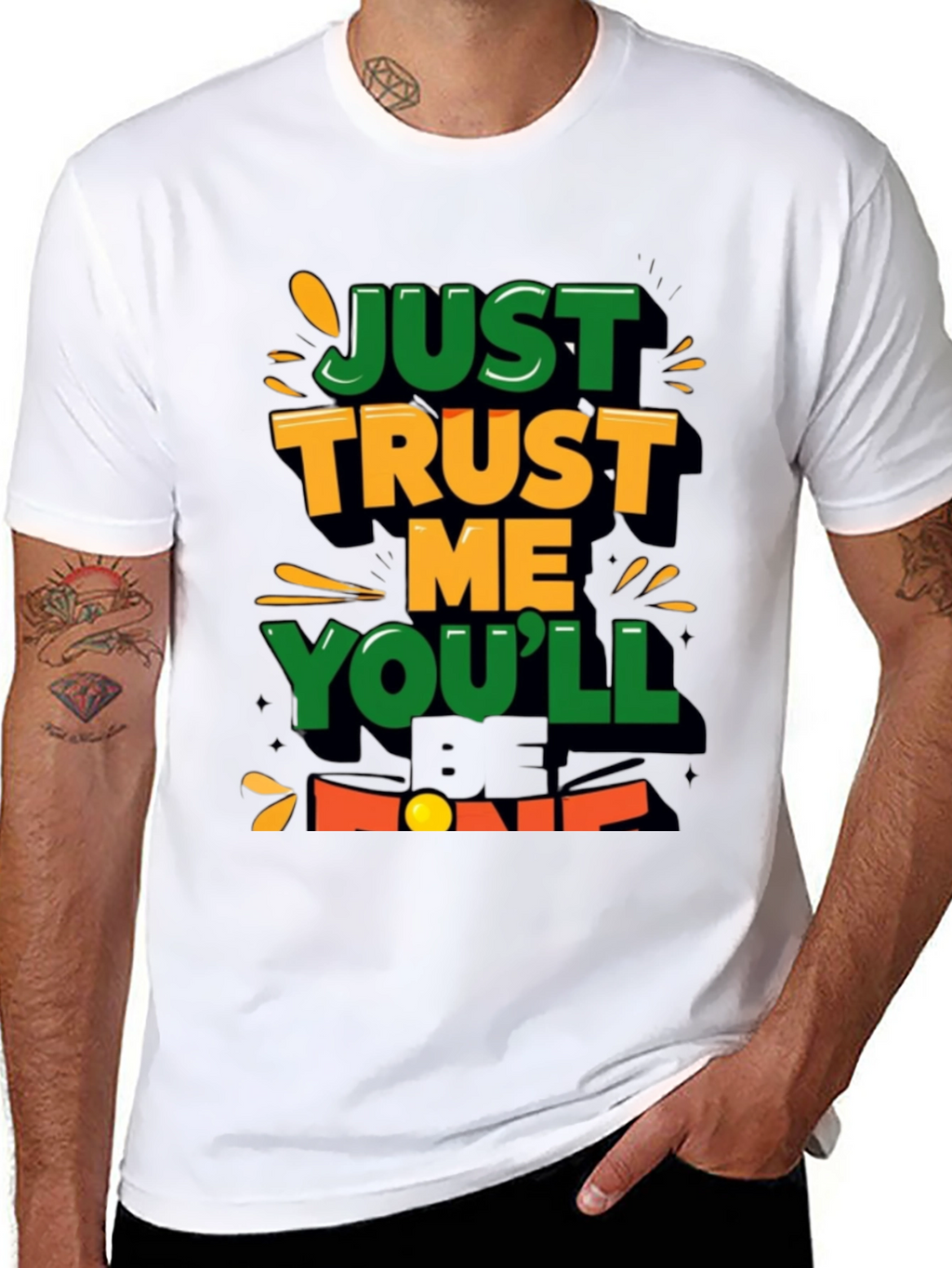 Just Trust Me T-Shirt Lucky Charm Tee
