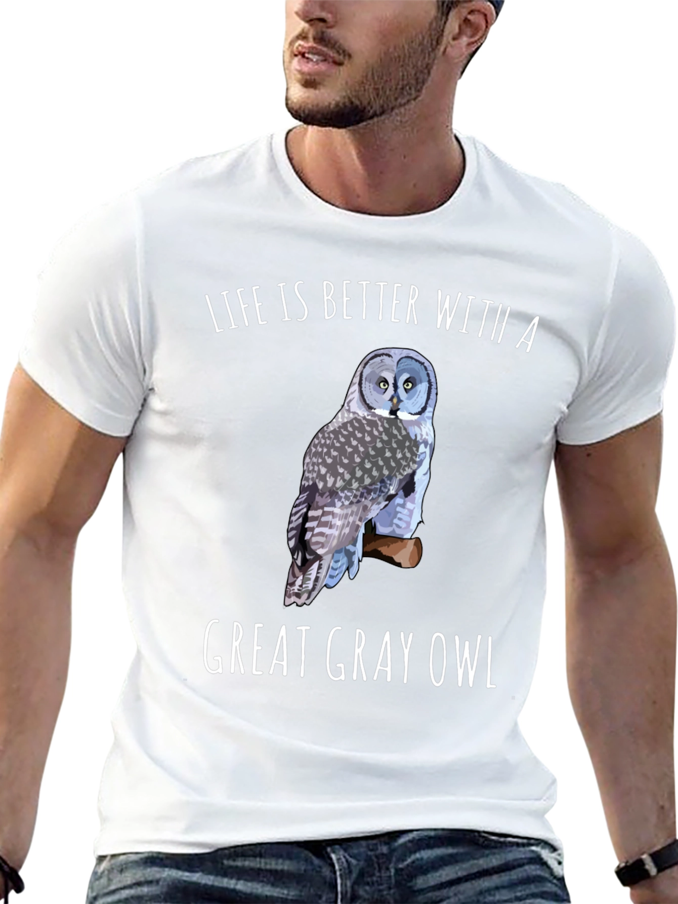 Great Gray Owl T-Shirt