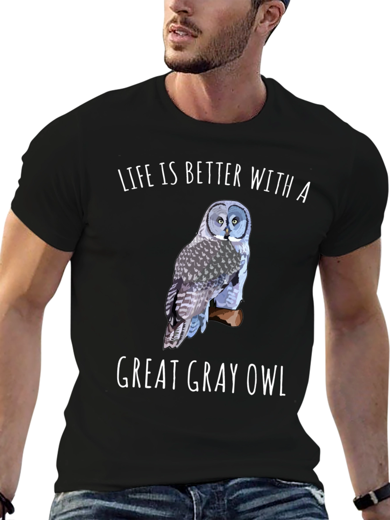 Great Gray Owl T-Shirt