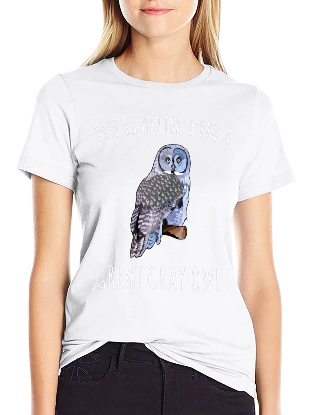 Great Gray Owl T-Shirt