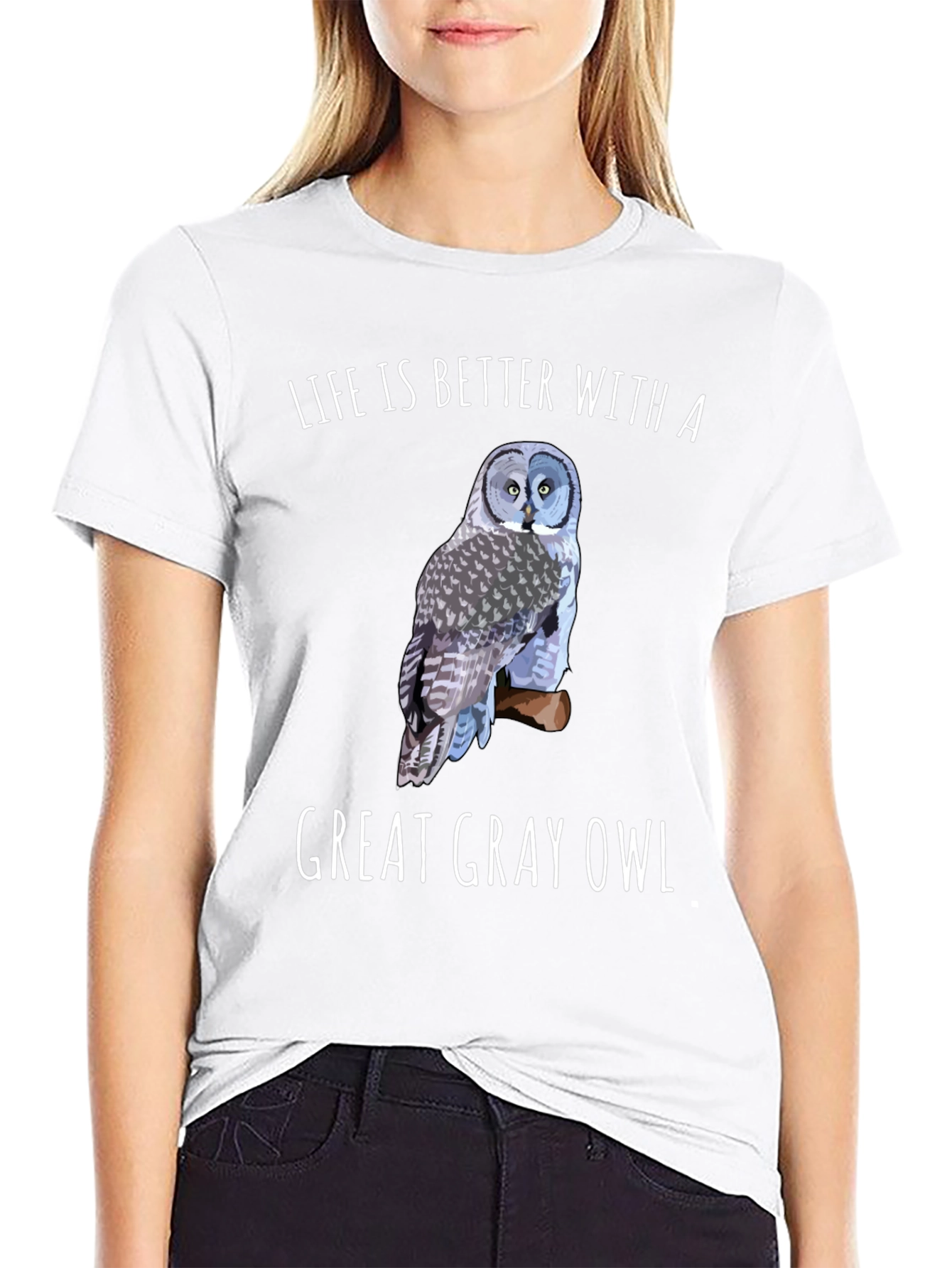 Great Gray Owl T-Shirt
