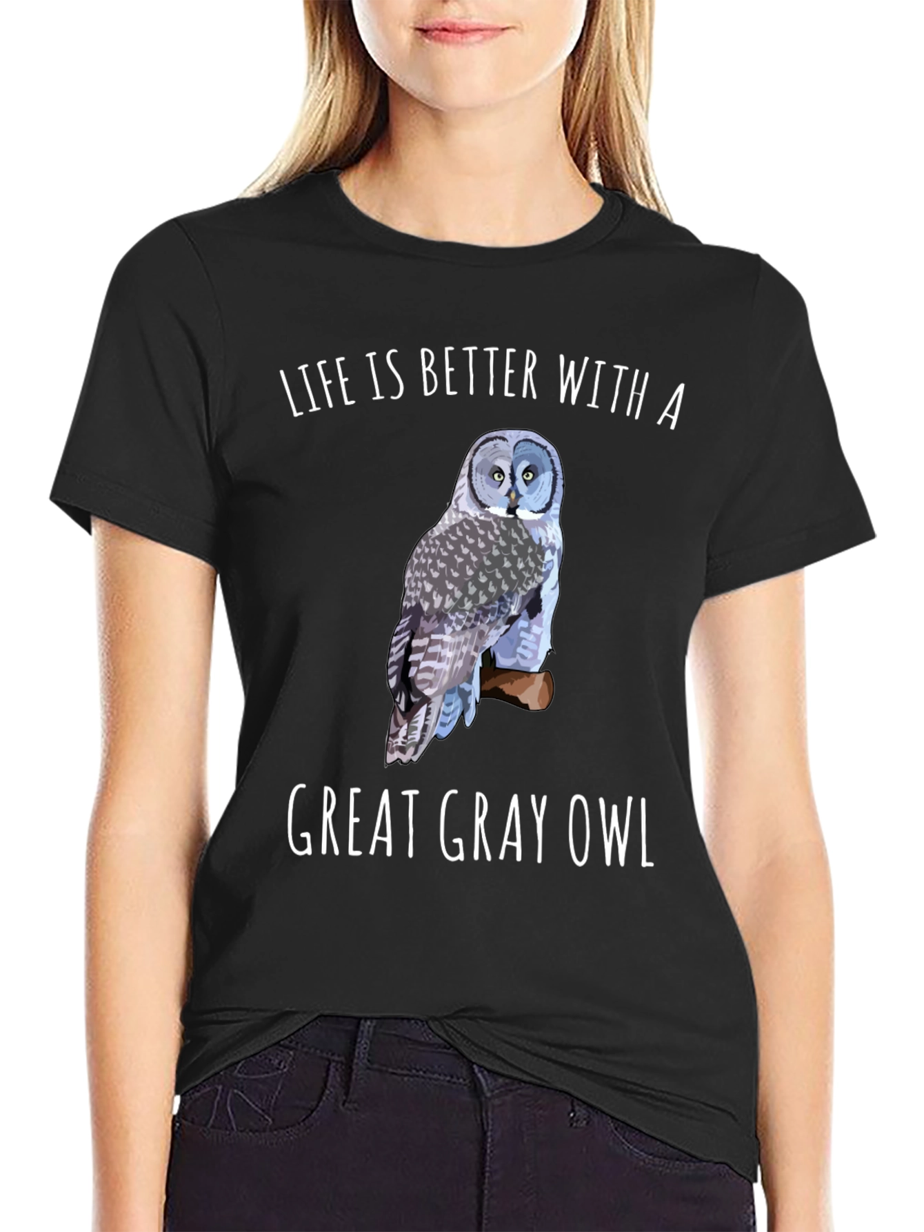 Great Gray Owl T-Shirt
