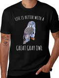 Great Gray Owl T-Shirt