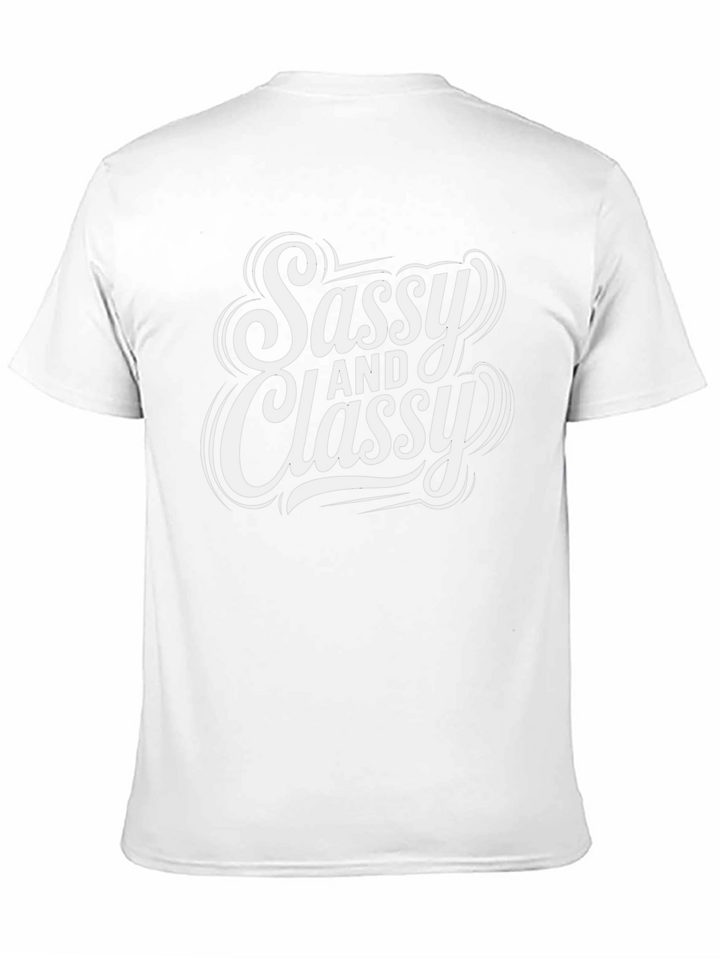 Sassy and Classy Black T-Shirt