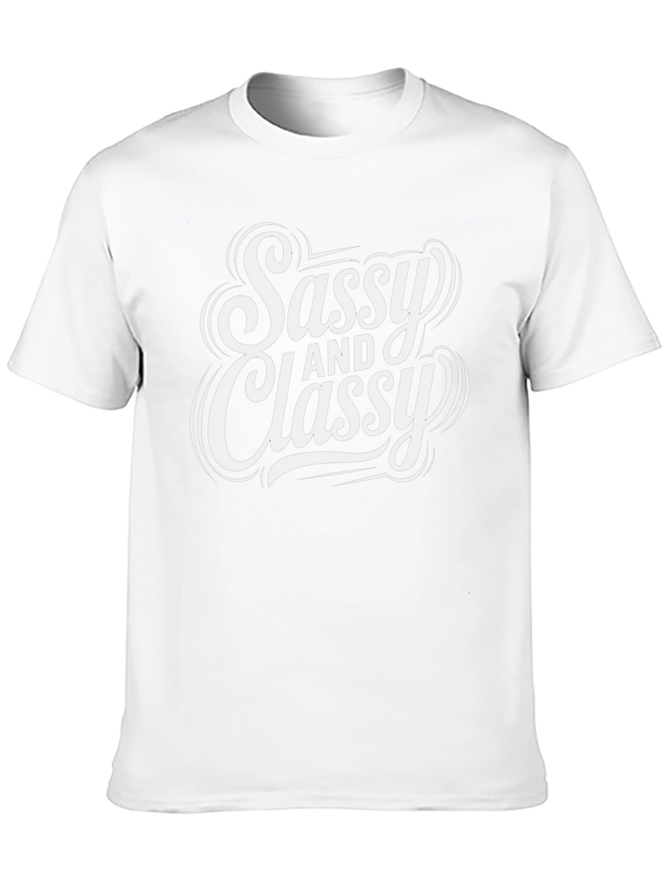 Sassy and Classy Black T-Shirt