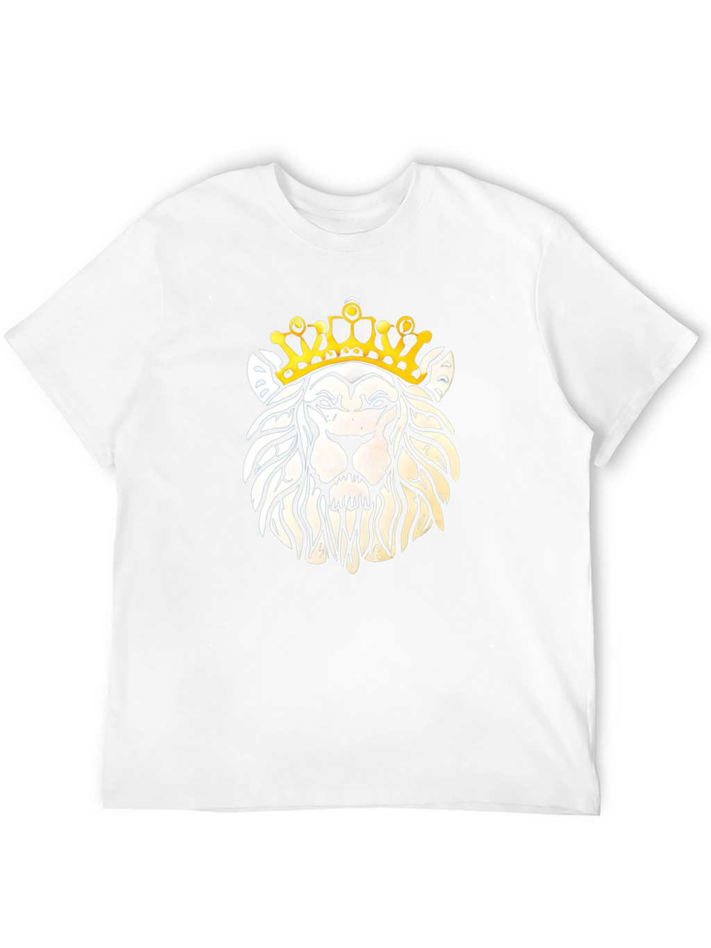 Lion Crown T-Shirt - Graphic Tee for Men