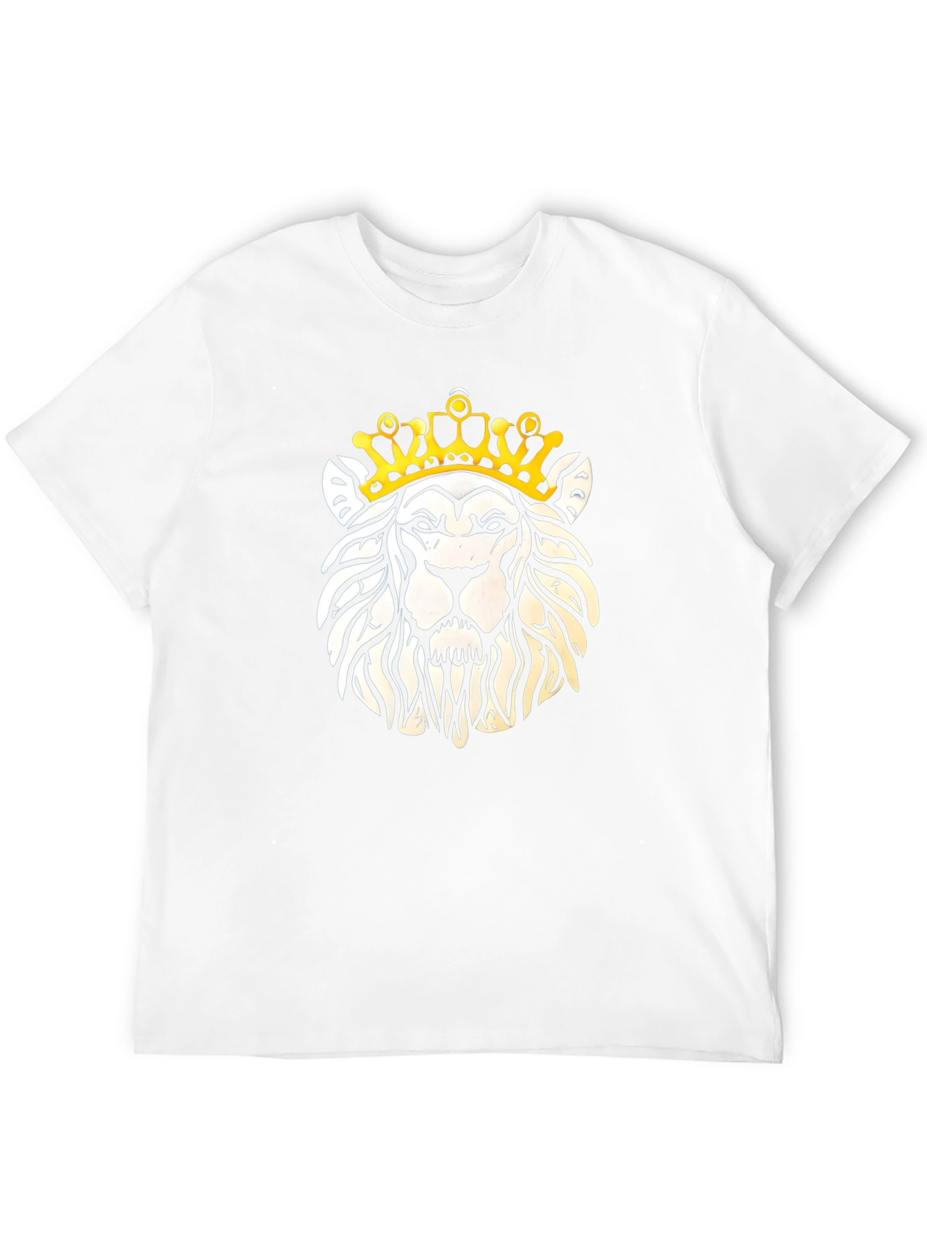 Lion Crown T-Shirt - Graphic Tee for Men