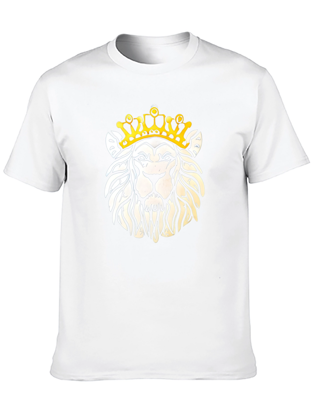 Lion Crown T-Shirt - Graphic Tee for Men