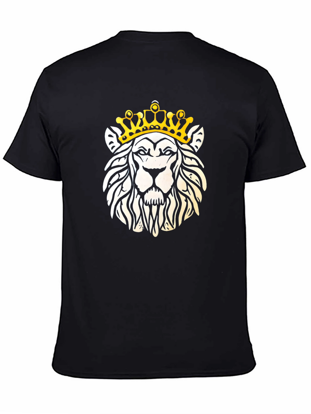 Lion Crown T-Shirt - Graphic Tee for Men