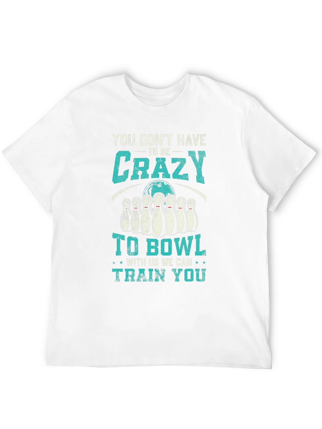 Crazy to Bowl Graphic T-Shirt