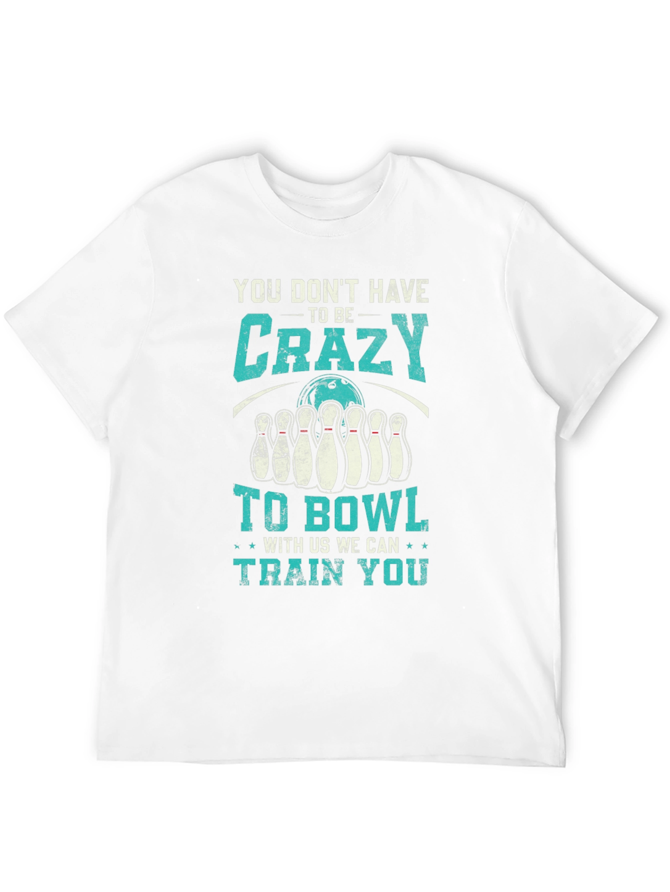 Crazy to Bowl Graphic T-Shirt