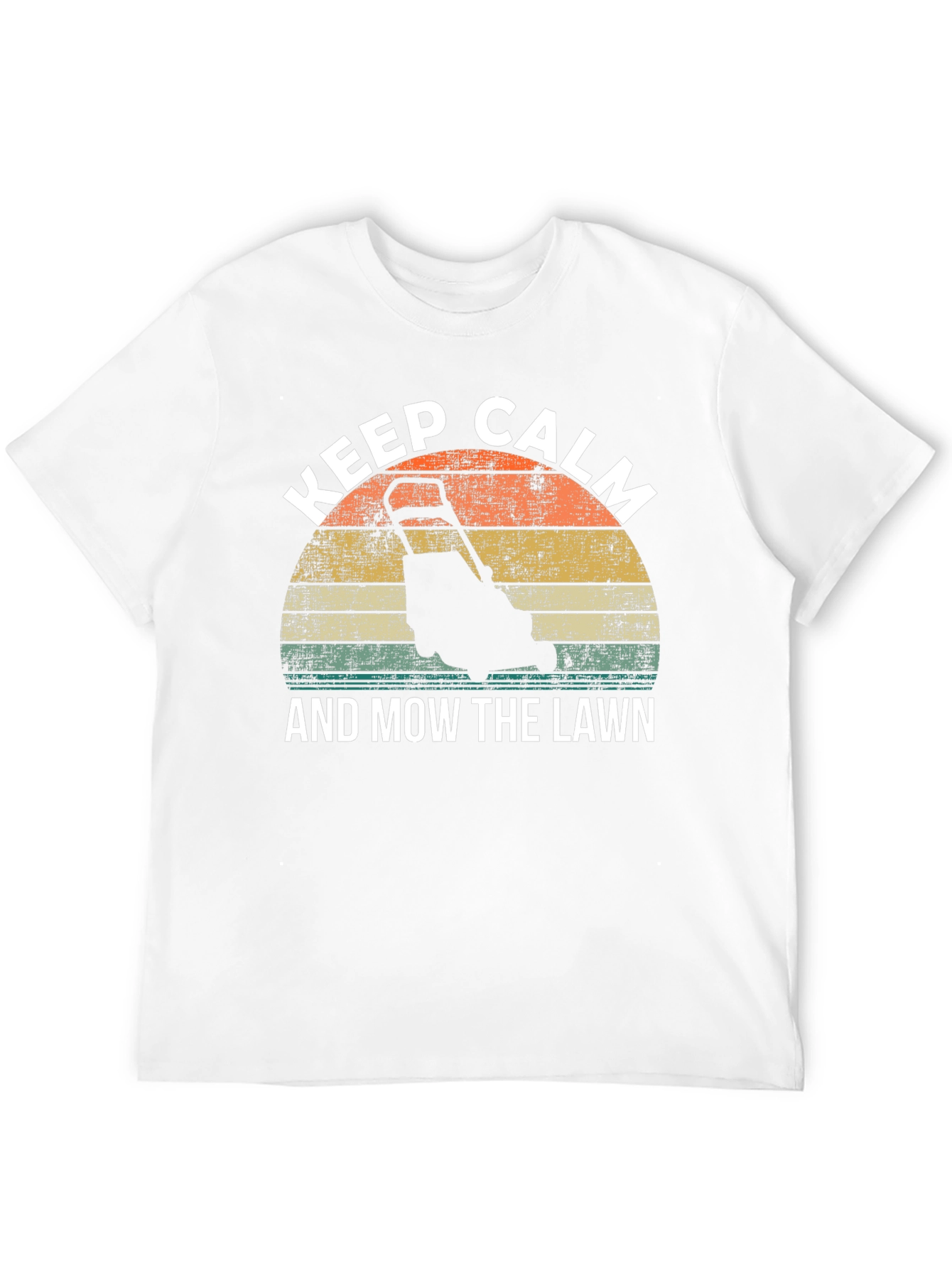 Keep Calm and Mow the Lawn T-Shirt