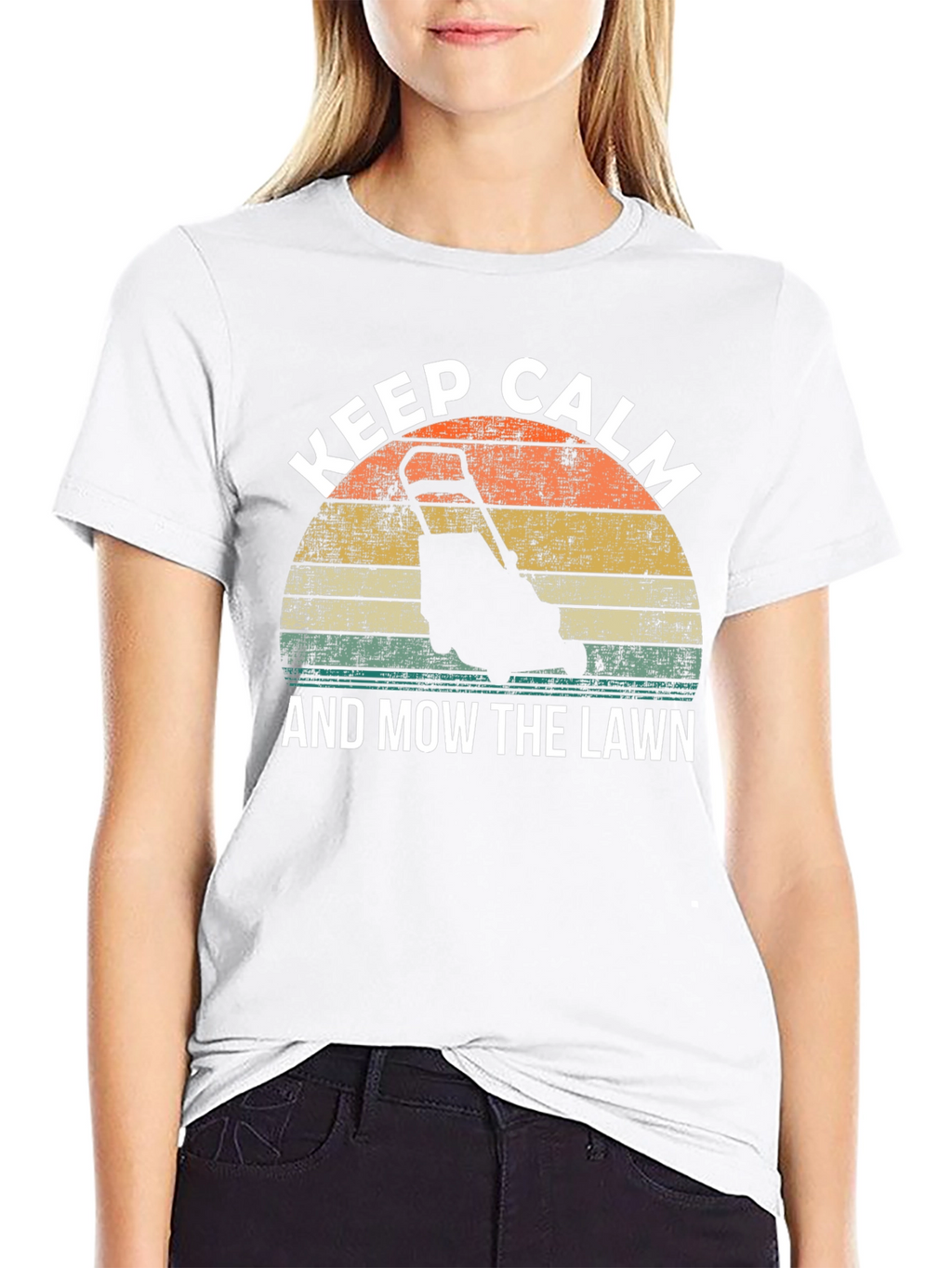 Keep Calm and Mow the Lawn T-Shirt
