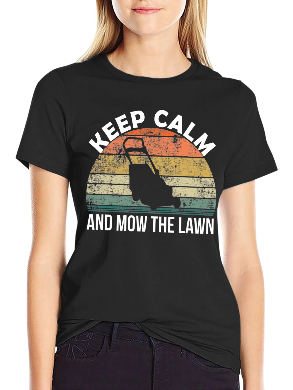 Keep Calm and Mow the Lawn T-Shirt