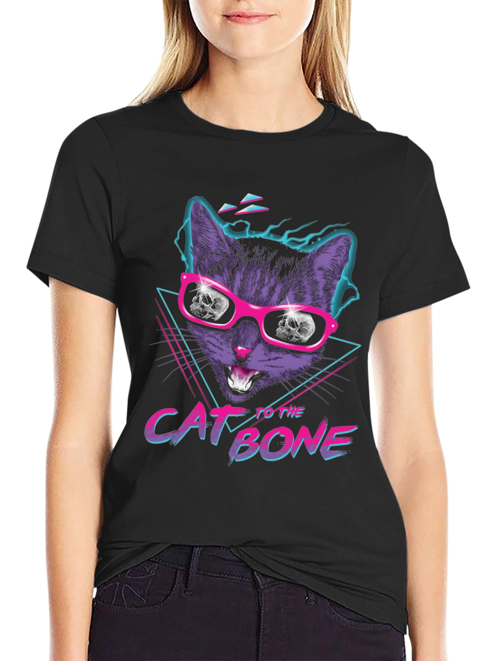 Cat to the Bone Graphic T-Shirt