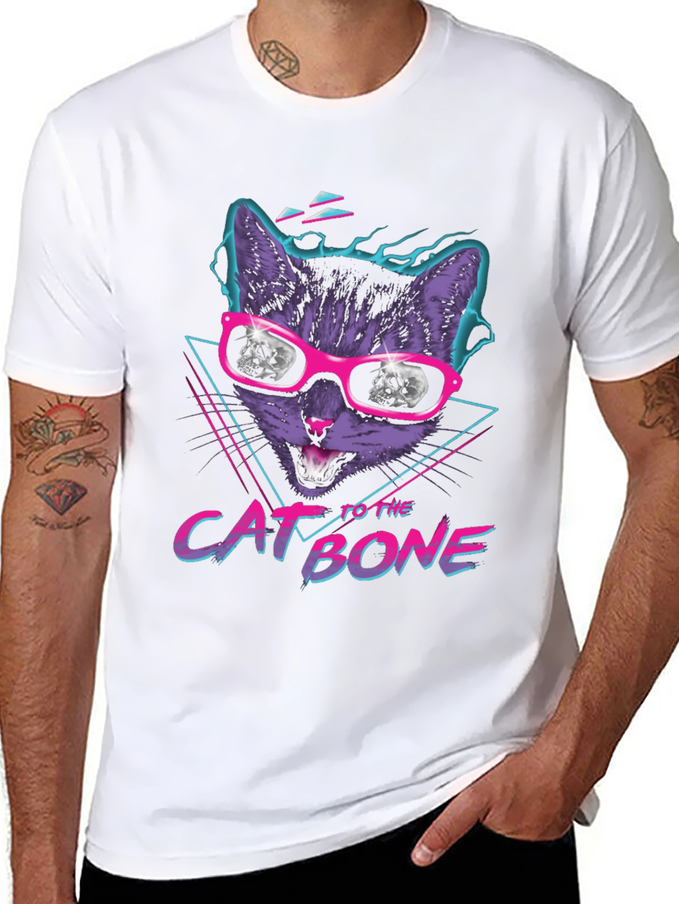 Cat to the Bone Graphic T-Shirt