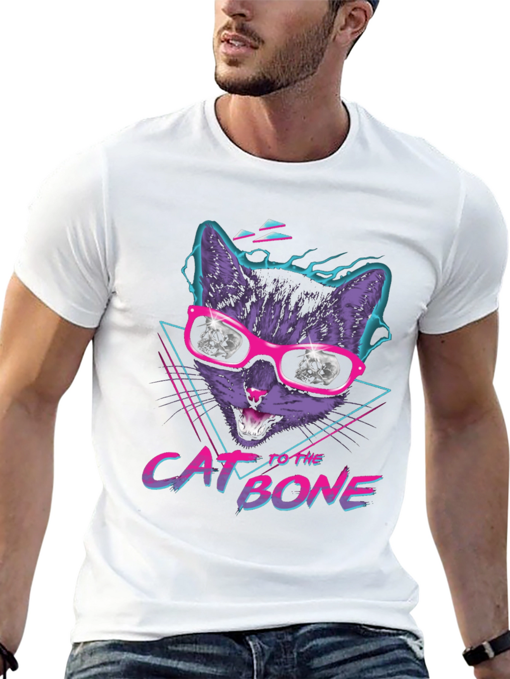 Cat to the Bone Graphic T-Shirt