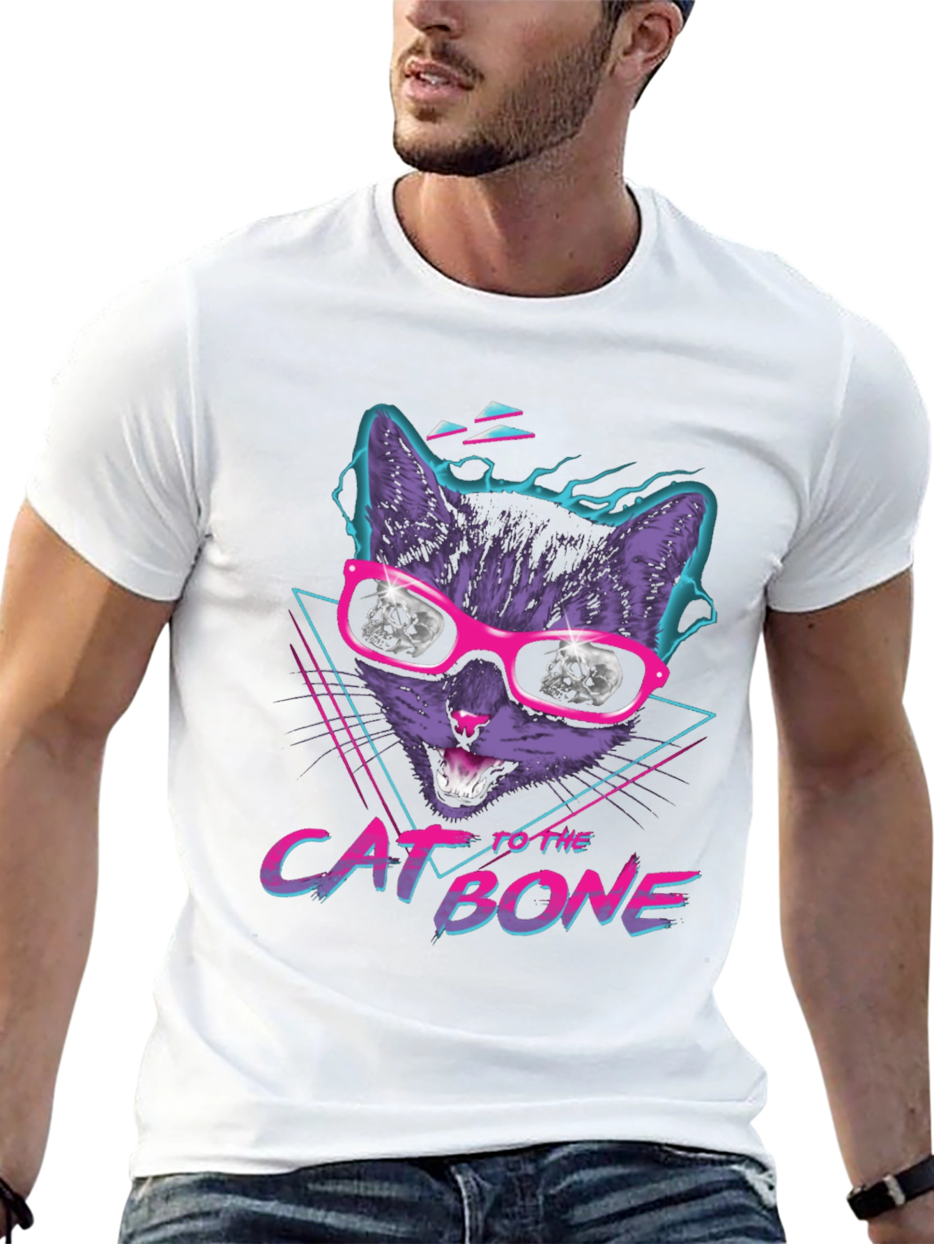 Cat to the Bone Graphic T-Shirt