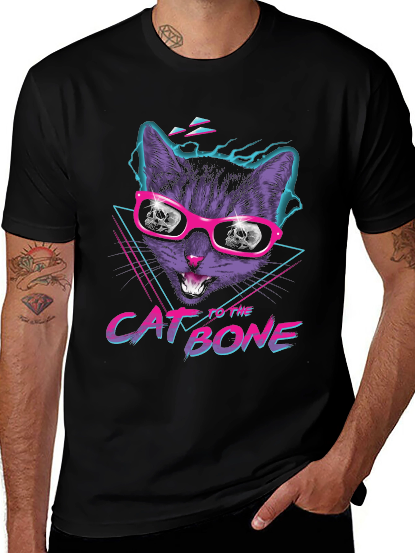 Cat to the Bone Graphic T-Shirt