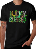 Lucky And Blessed St. Patricks Day T-Shirt