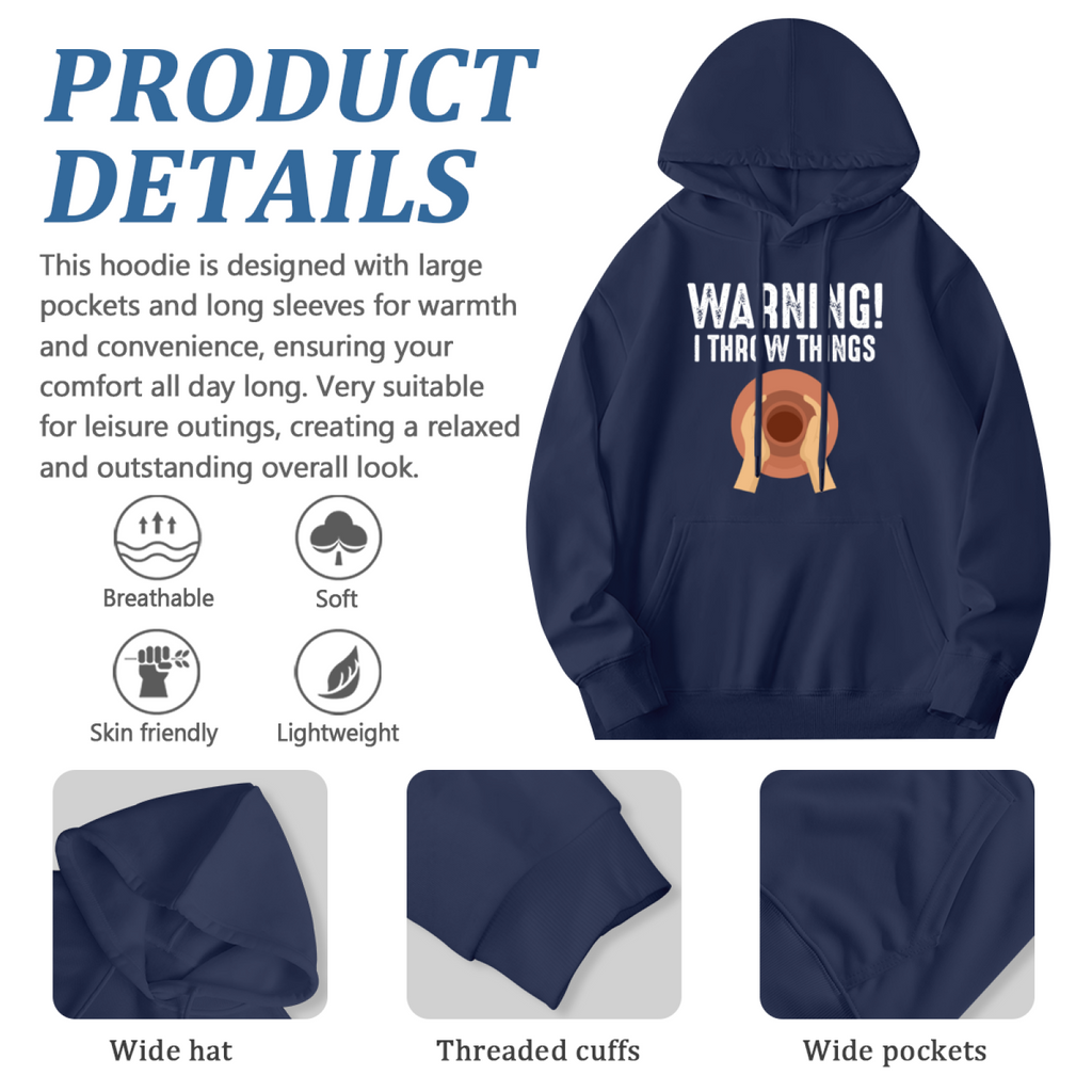 Modern Style Graphic Hoodie - Eye-Catching Design #0511