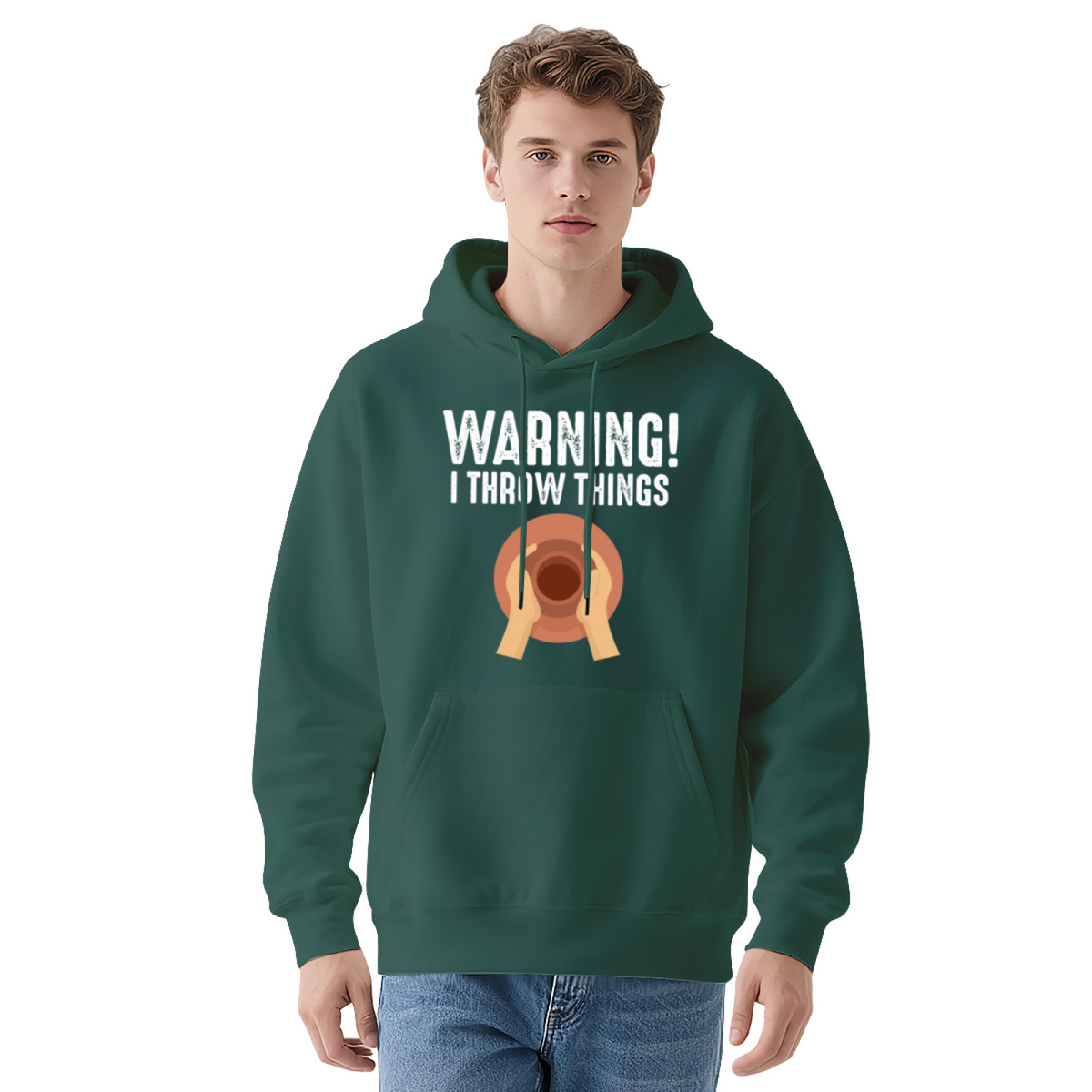 Modern Style Graphic Hoodie - Eye-Catching Design #0511