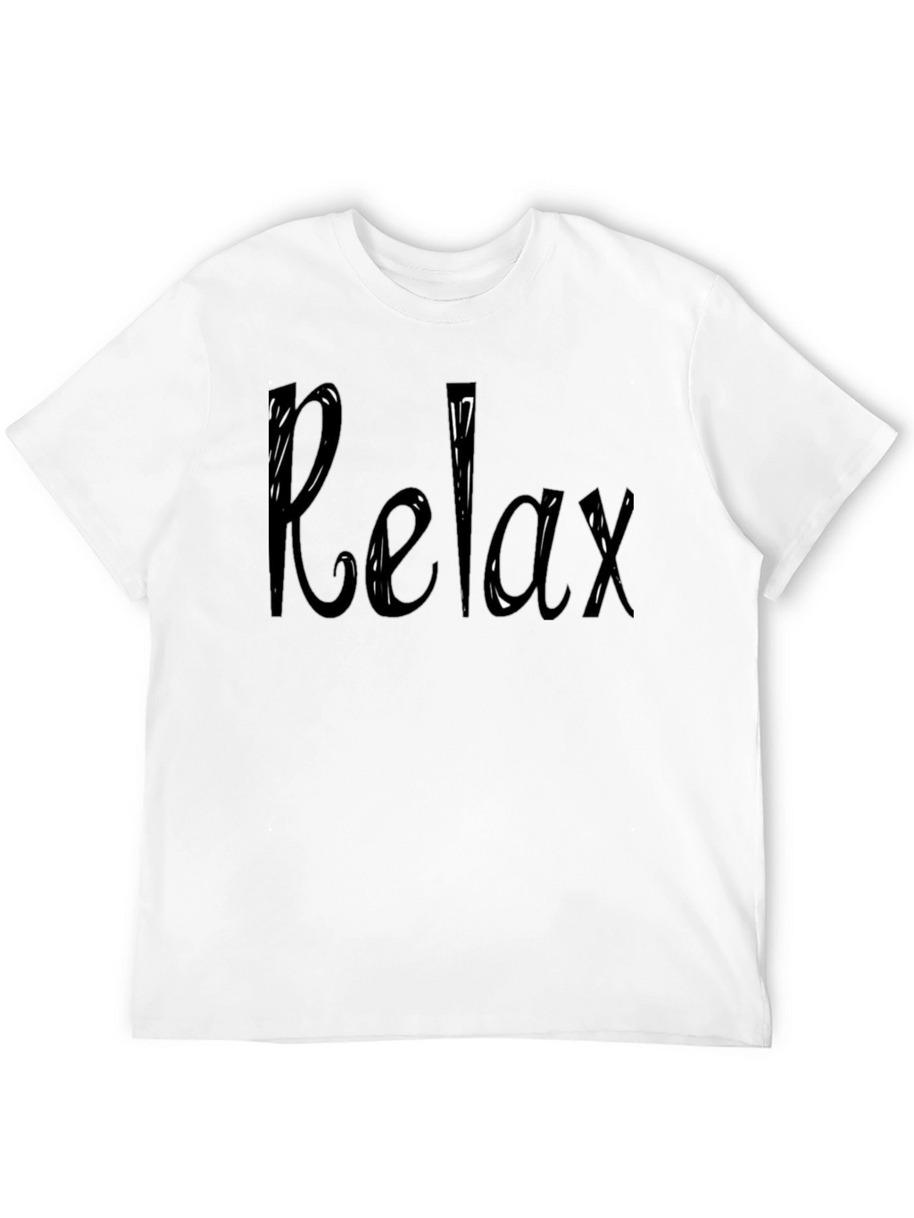 Relax Graphic Tee - Soft Cotton Comfort