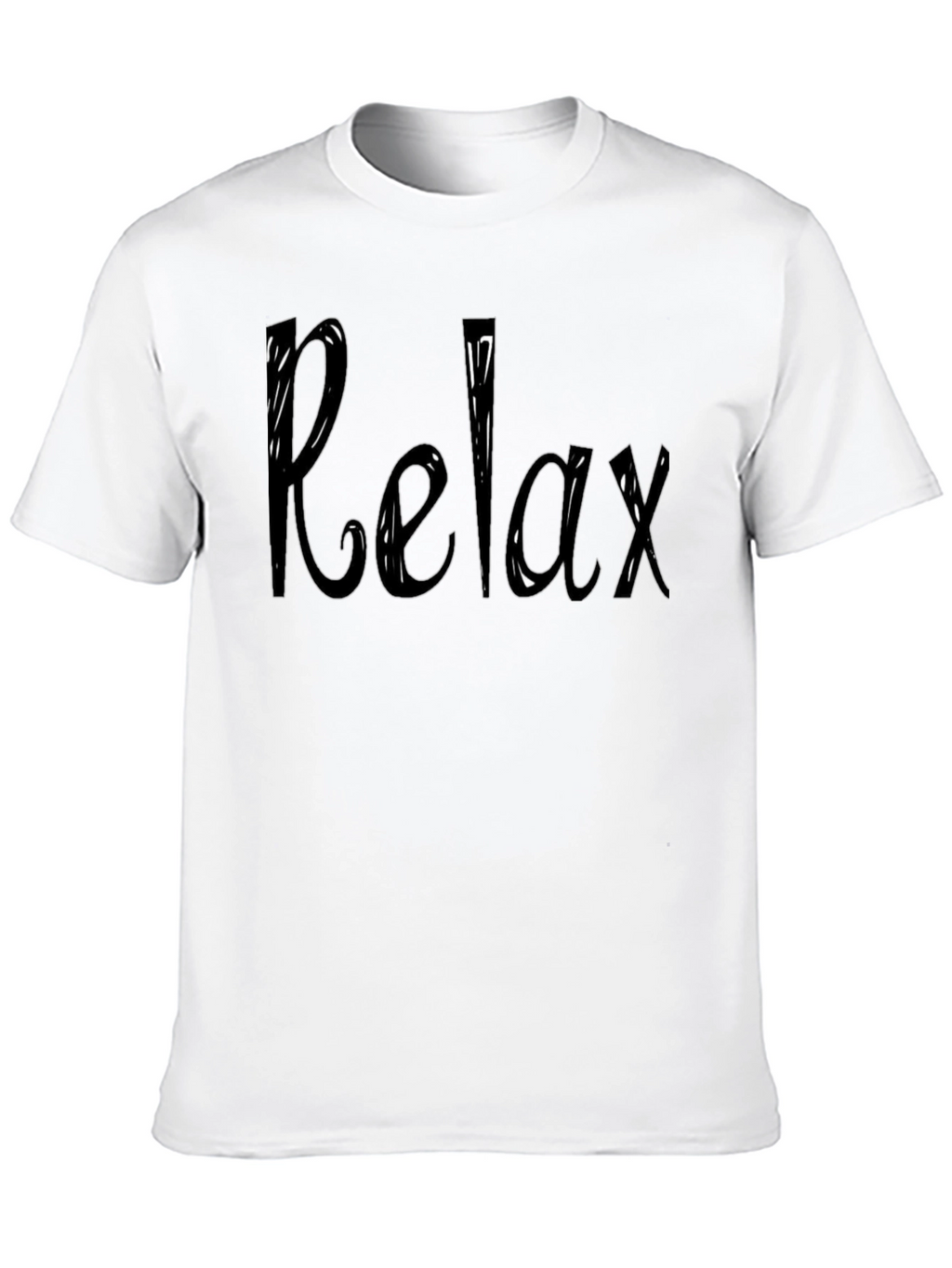 Relax Graphic Tee - Soft Cotton Comfort