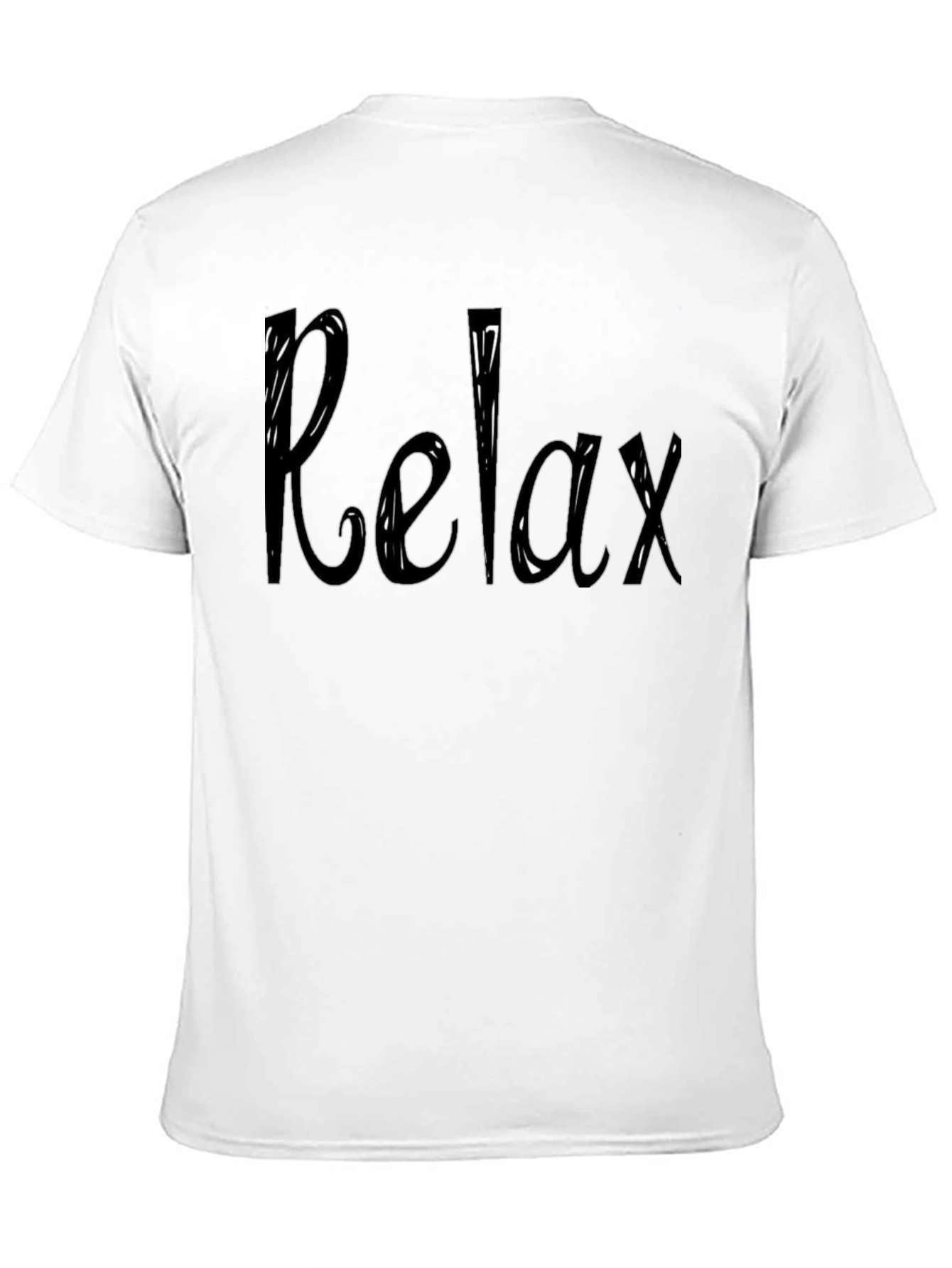 Relax Graphic Tee - Soft Cotton Comfort