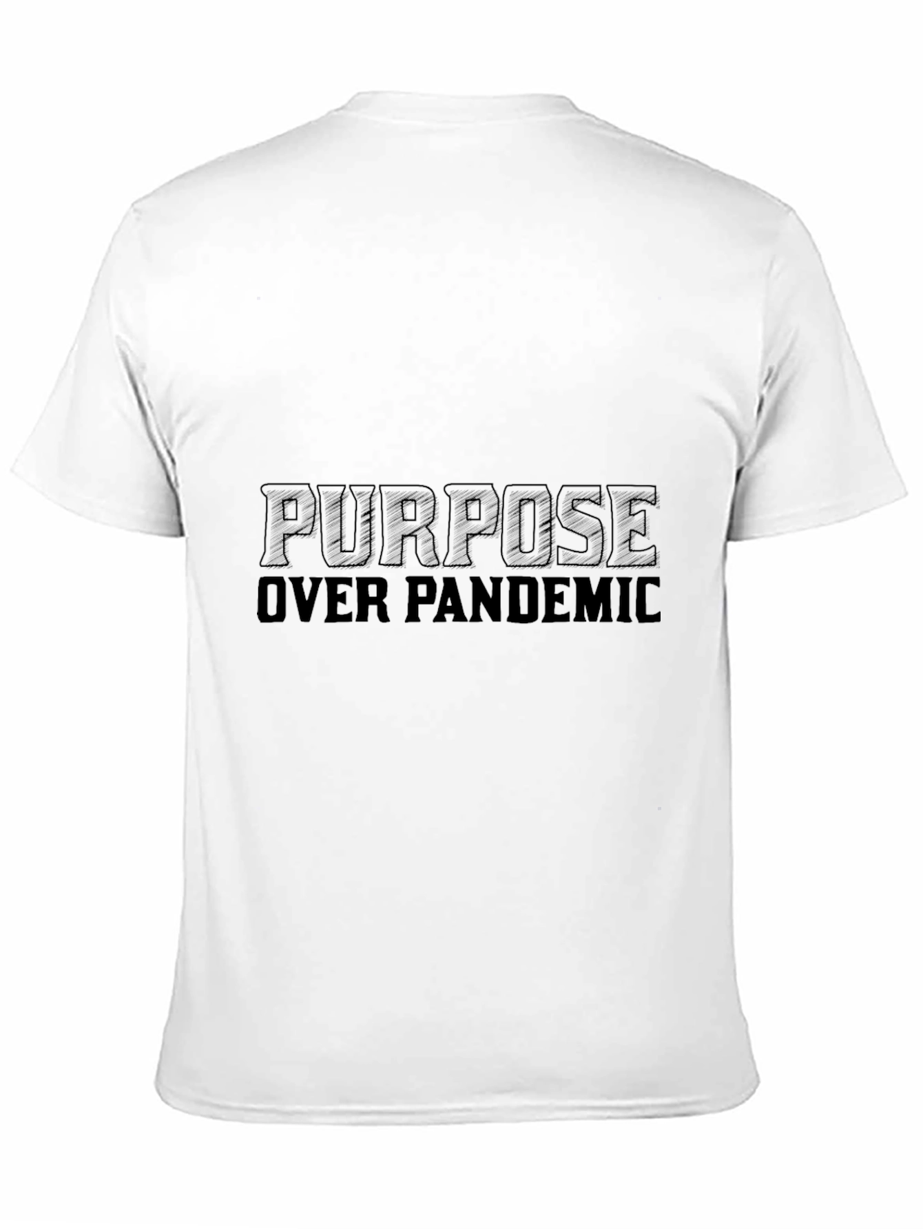 Purpose Over Pandemic Black T-Shirt