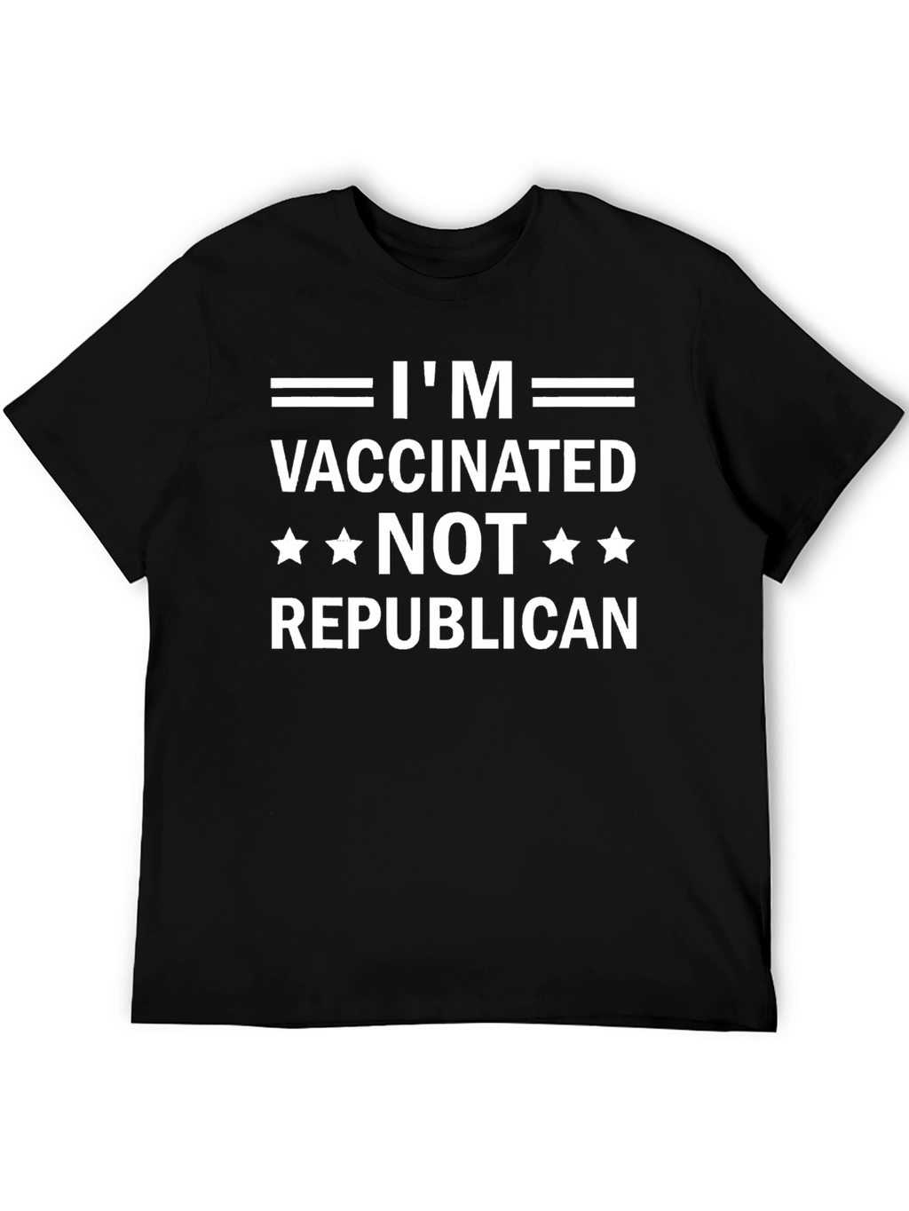 Vaccinated Not Republican Graphic Tee