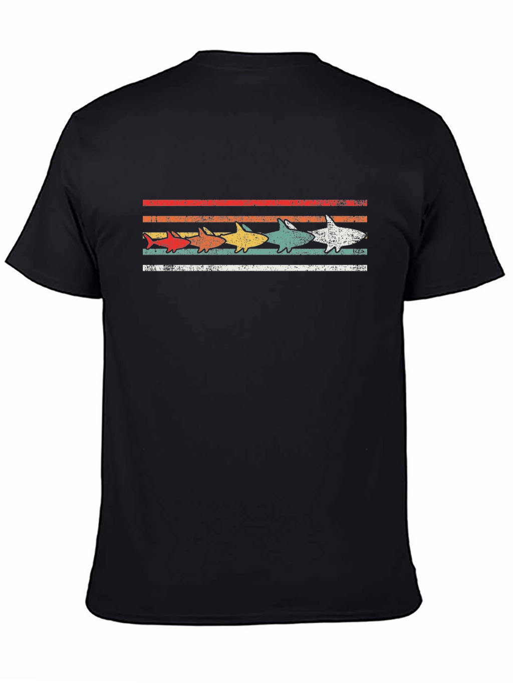 Retro Shark Line T-Shirt