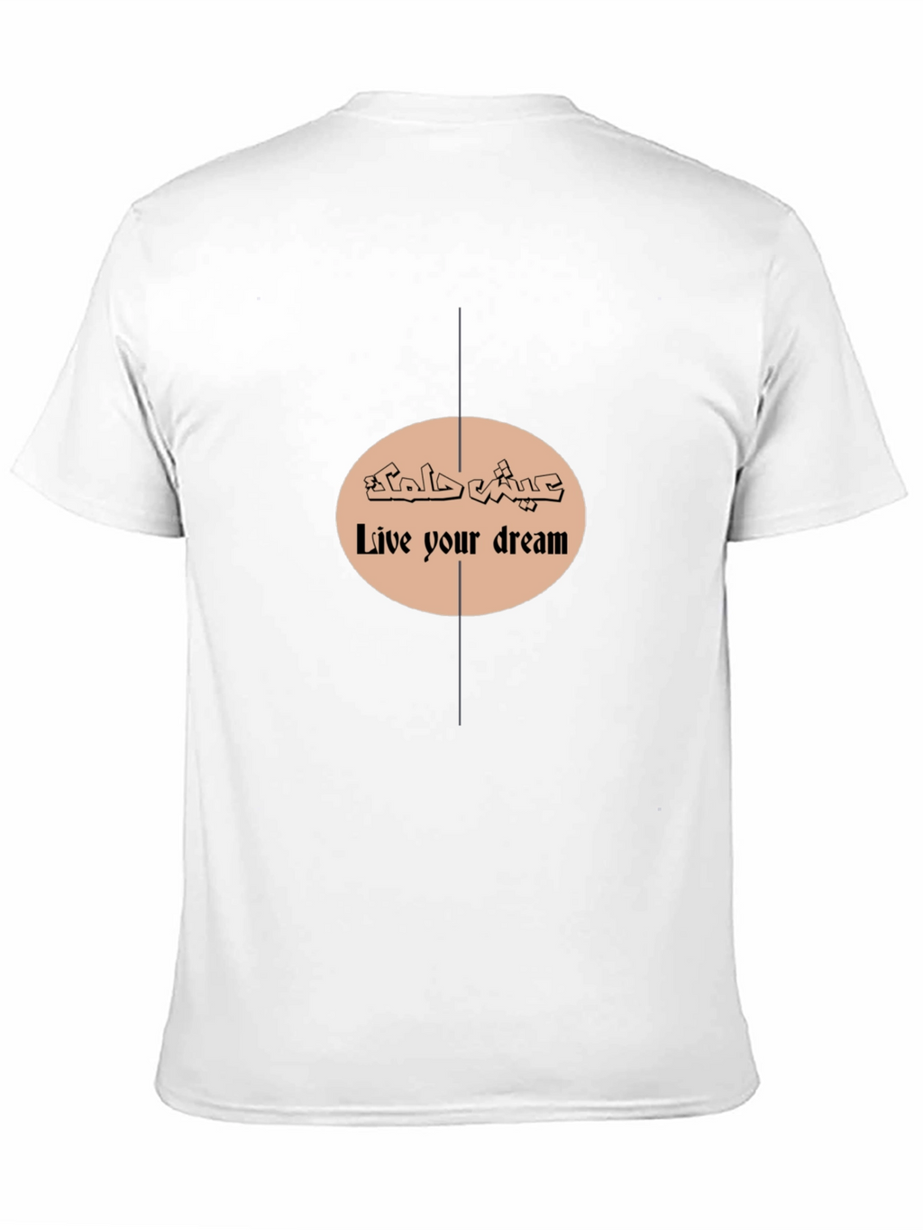 Live Your Dream Graphic T-Shirt - Black