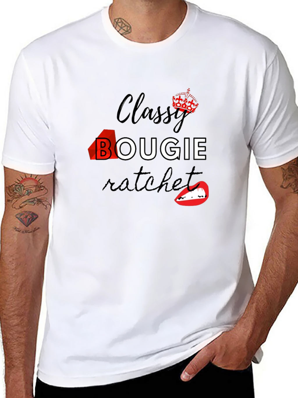 Classy Bougie Ratchet Graphic T-Shirt