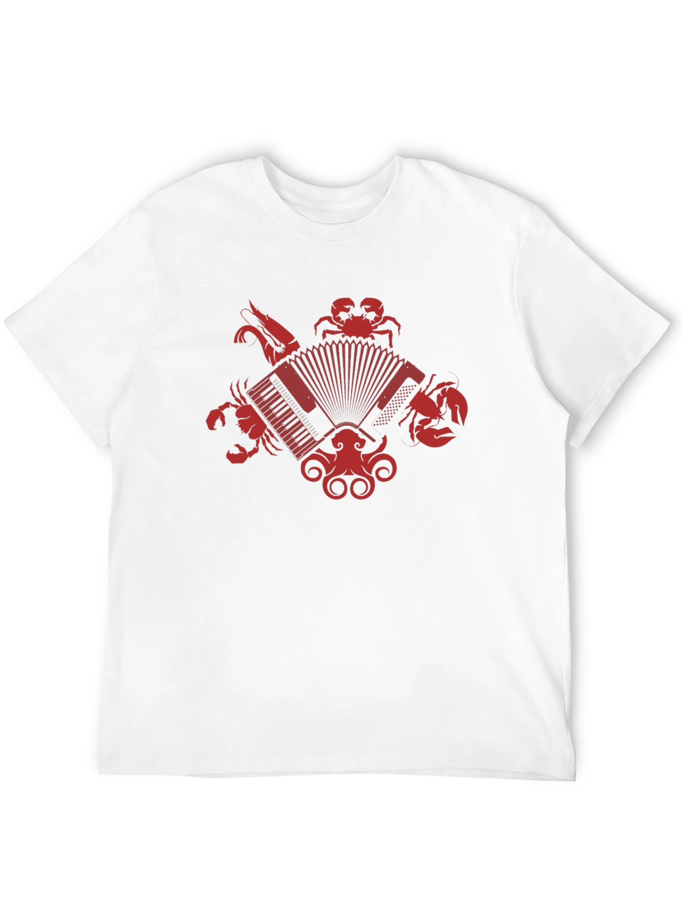 Seafood Accordion Graphic Tee