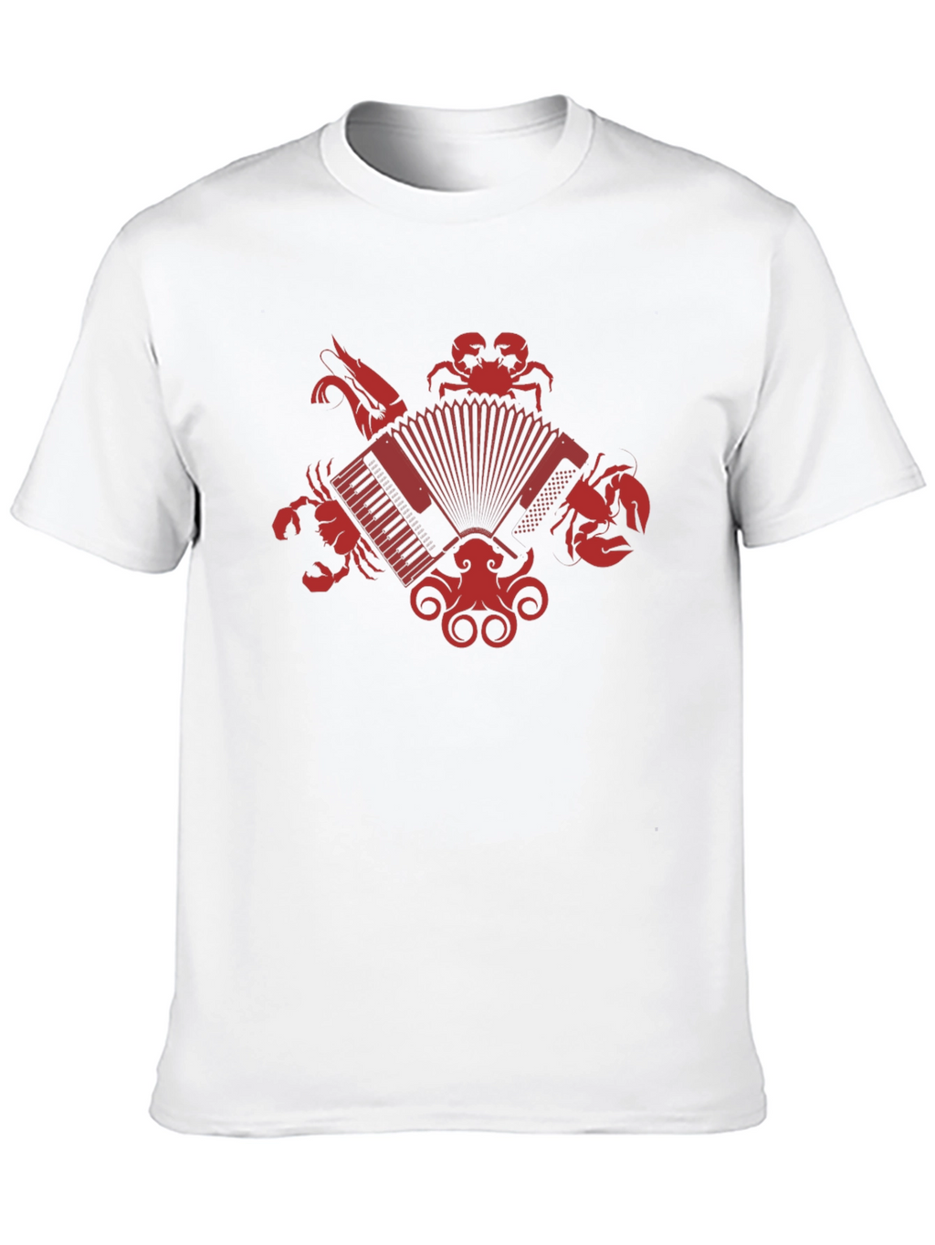 Seafood Accordion Graphic Tee