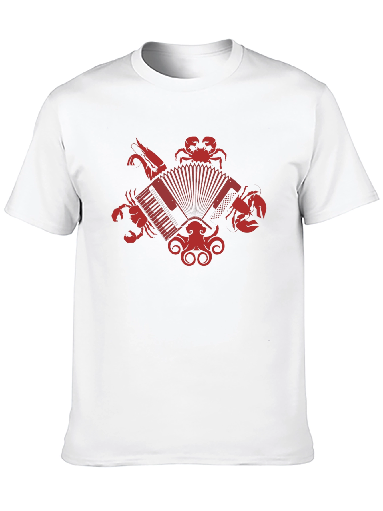 Seafood Accordion Graphic Tee