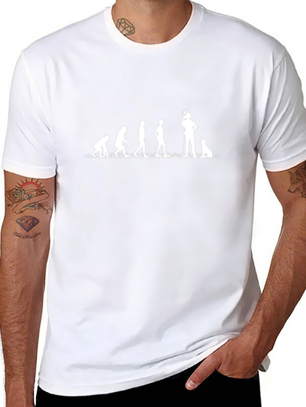 Evolution of Metal Detecting Black T-Shirt