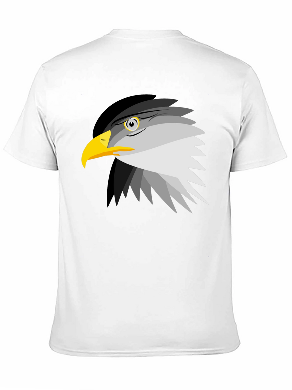 Eagle Graphic Tee - Black Cotton Blend