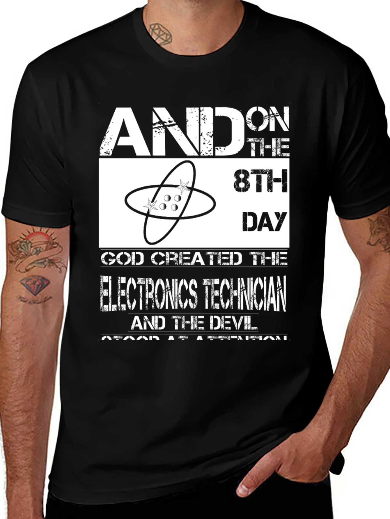 Electronics Technician T-Shirt - 8th Day Design