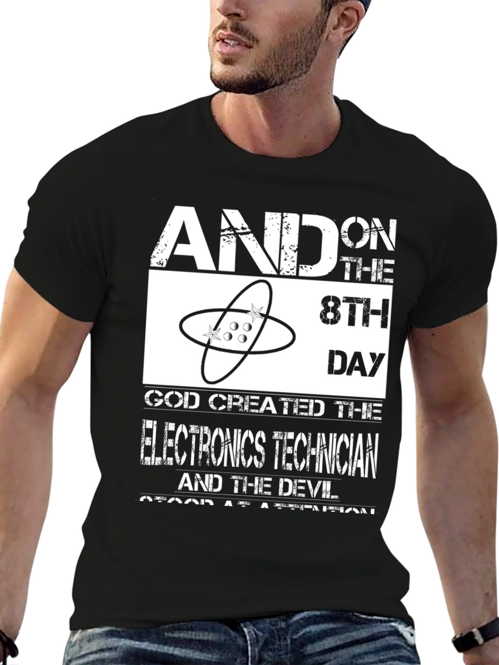 Electronics Technician T-Shirt - 8th Day Design