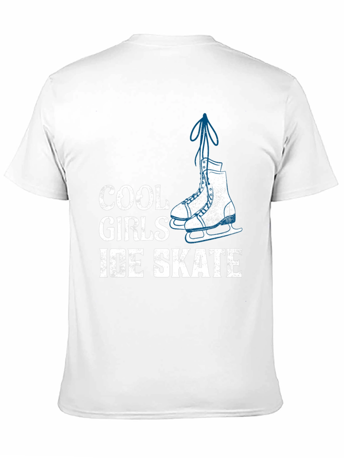 Cool Girls Ice Skate Graphic Tee - Black