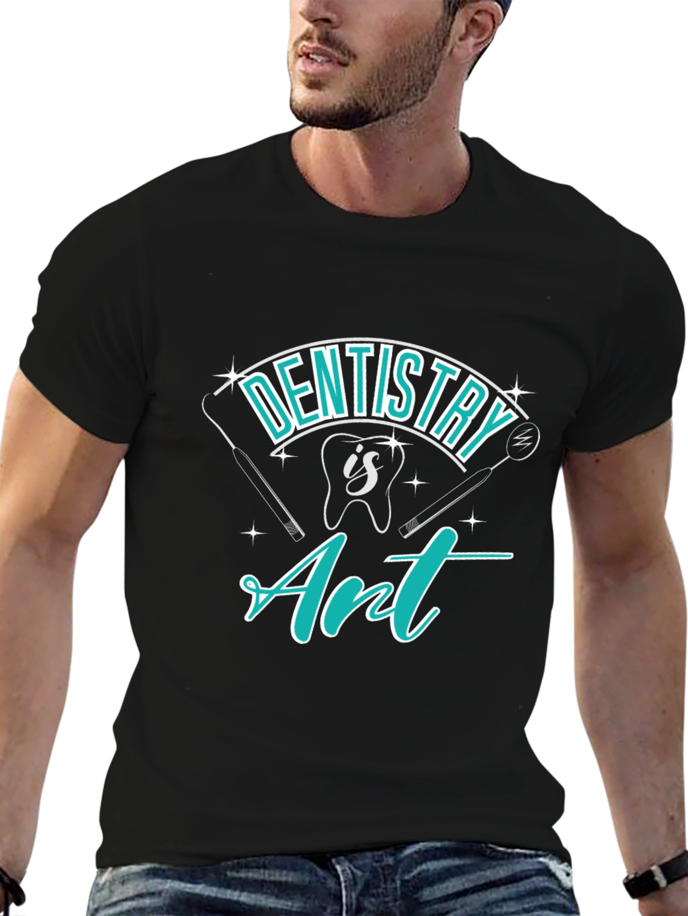 Dentistry is Art Graphic Tee - Stylish Dental Shirt