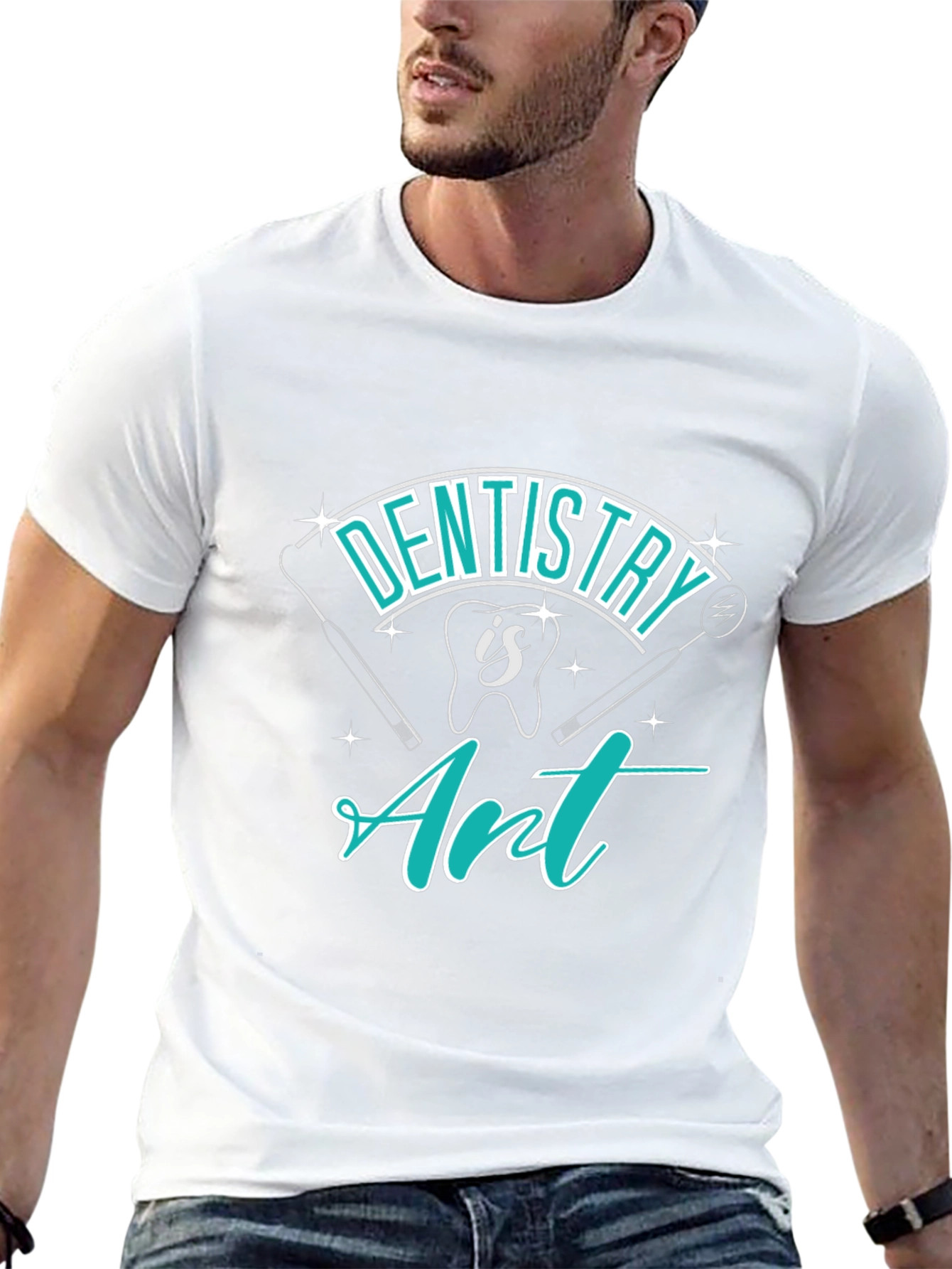 Dentistry is Art Graphic Tee - Stylish Dental Shirt