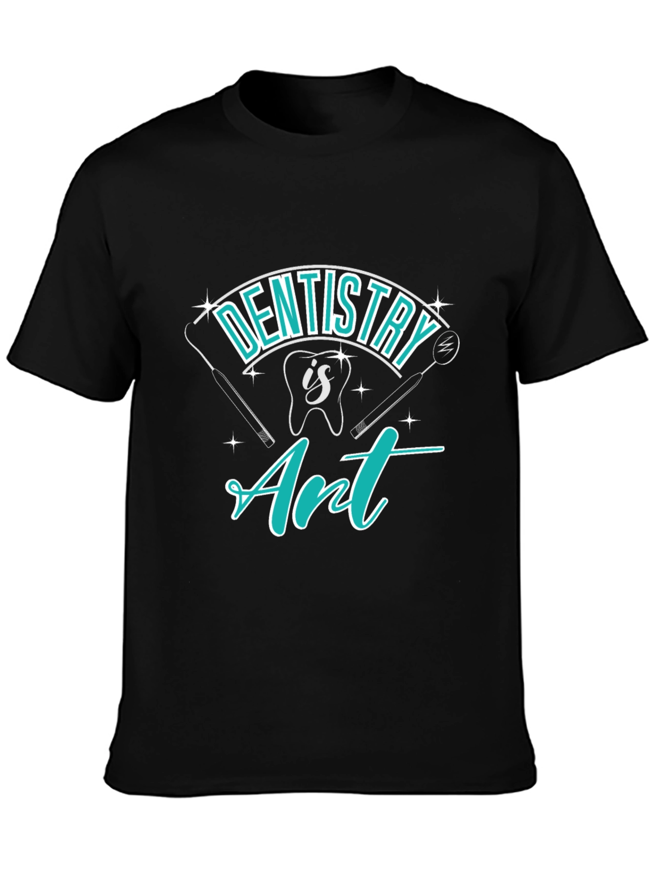 Dentistry is Art Graphic Tee - Stylish Dental Shirt