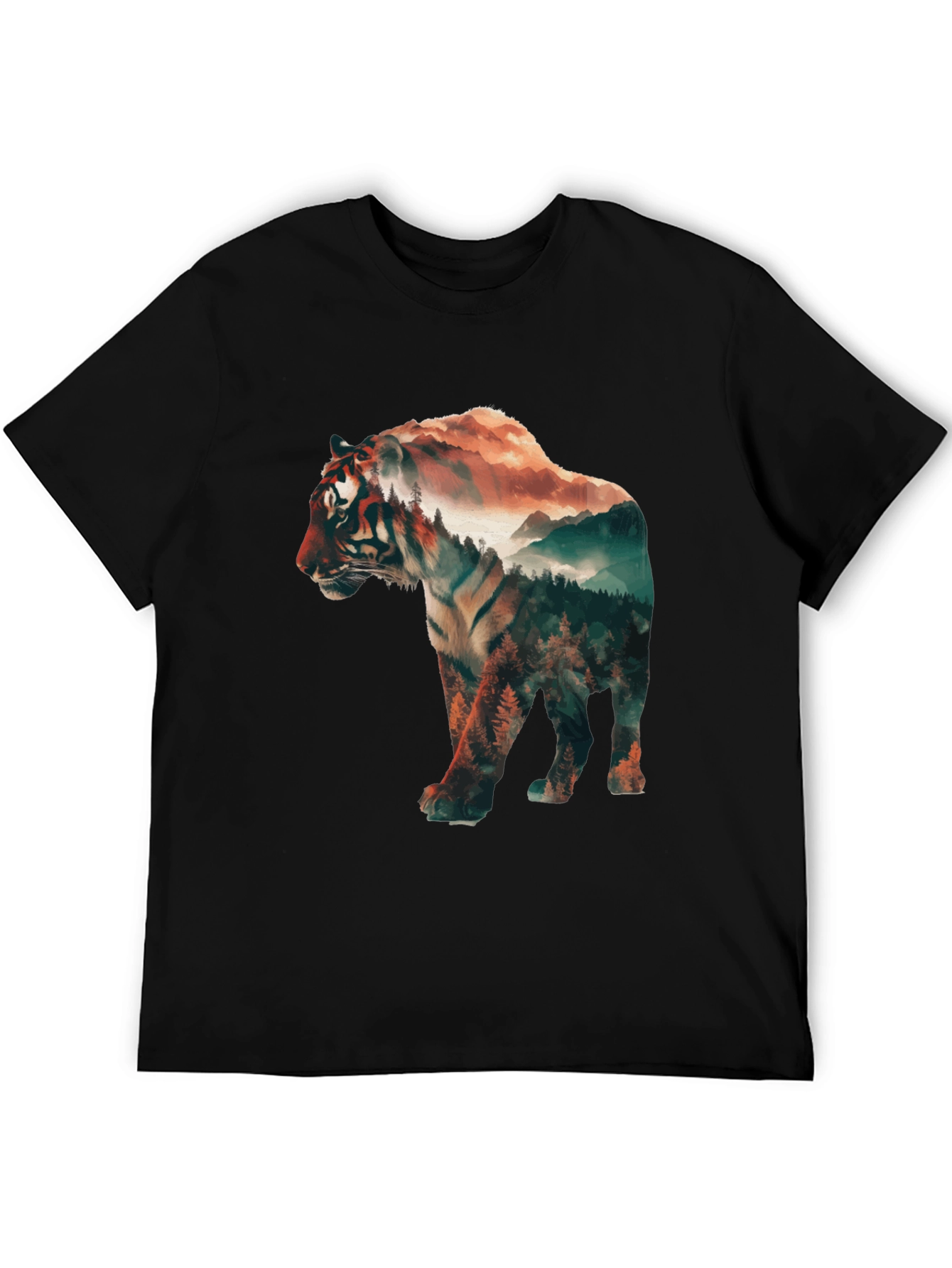 Tiger Landscape Graphic Tee