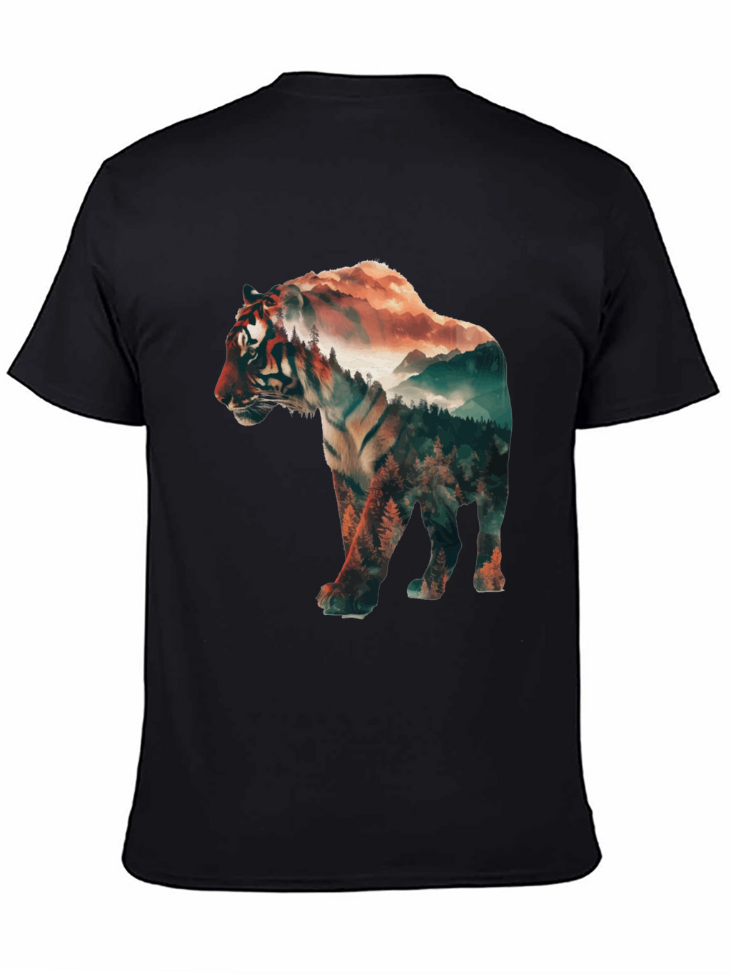 Tiger Landscape Graphic Tee