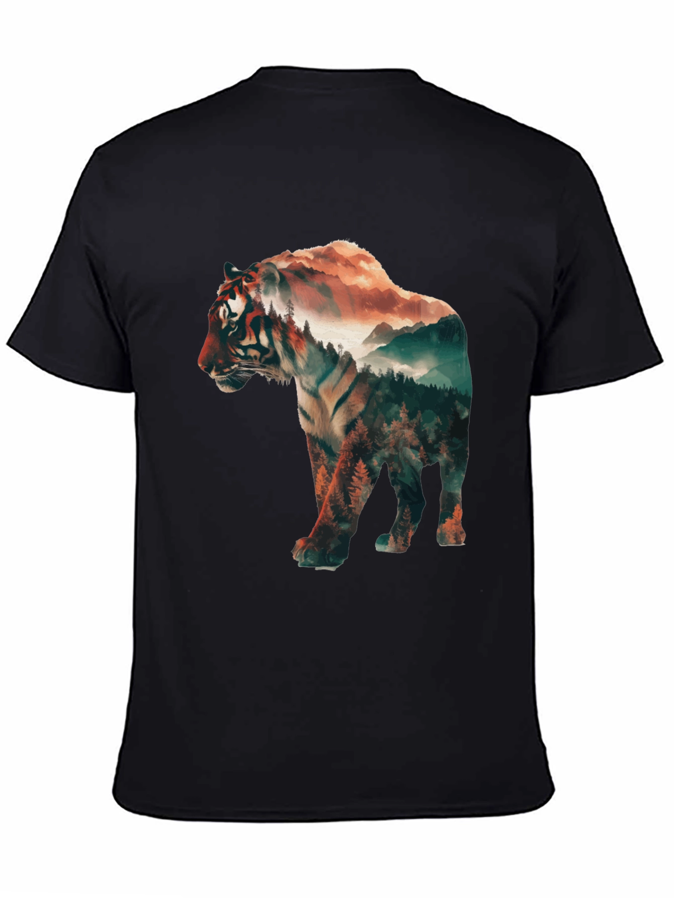 Tiger Landscape Graphic Tee