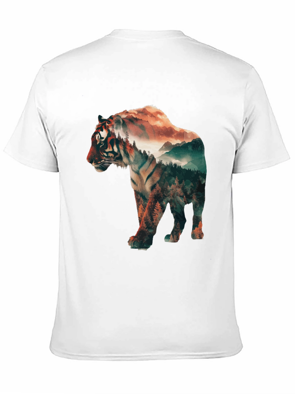 Tiger Landscape Graphic Tee